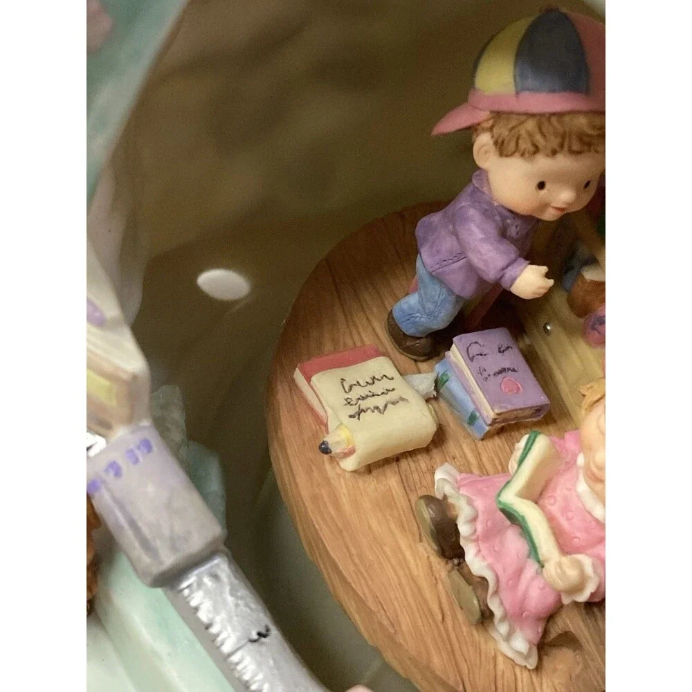 Twinkle Enterprises Ltd. Canadian Memory Series Bookland Ceramic Figurine 3D